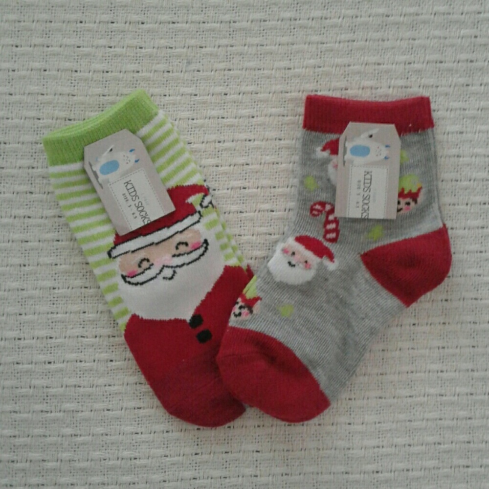 NWT Santa Socks